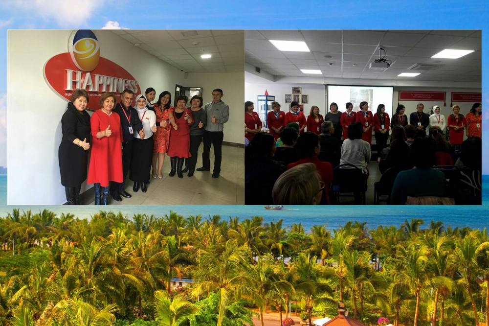  Distributors from Kazakhstan shared good impressions about the trip to Hainan        
